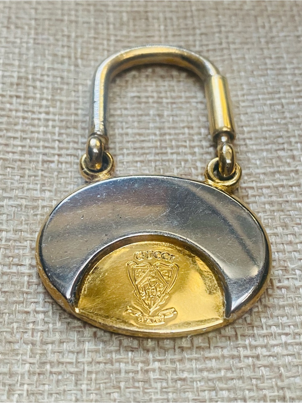 🍇 GUCCI Keyring Italy 1881-1981 The Centennial of the Founder Gucci Gucci